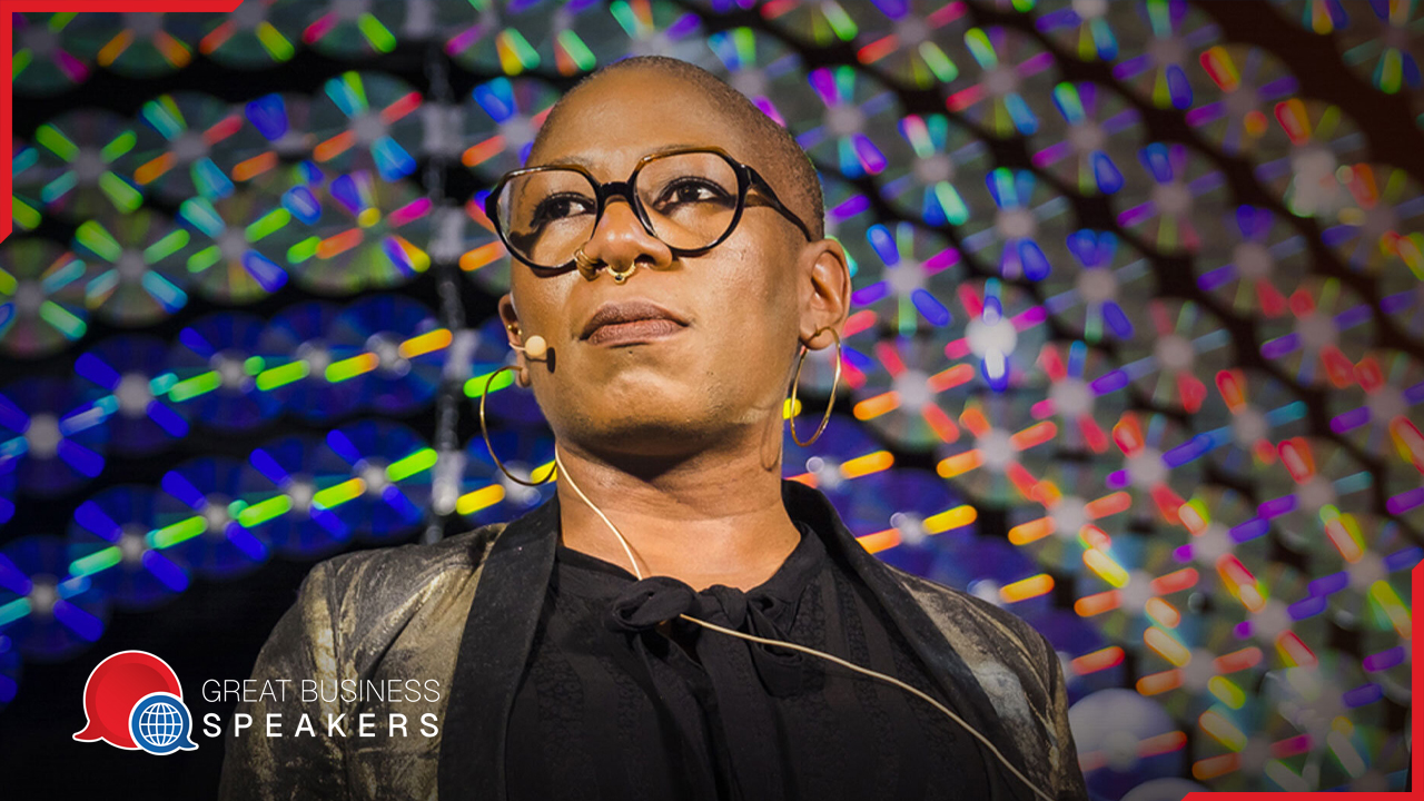 Adah Parris hire mental health and diversity speaker book at agent Great Business Speakers