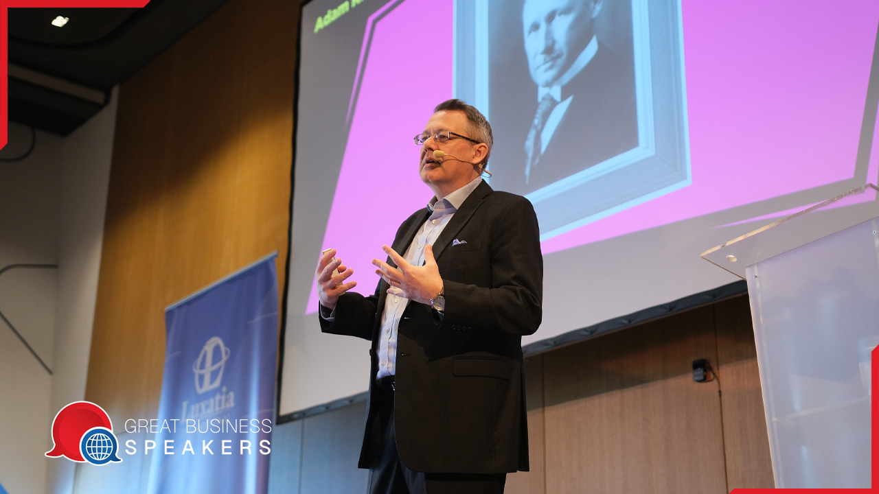 Adam Kingl hire globally renowned expert in innovating management strategy speaker book at agent Great British Speakers