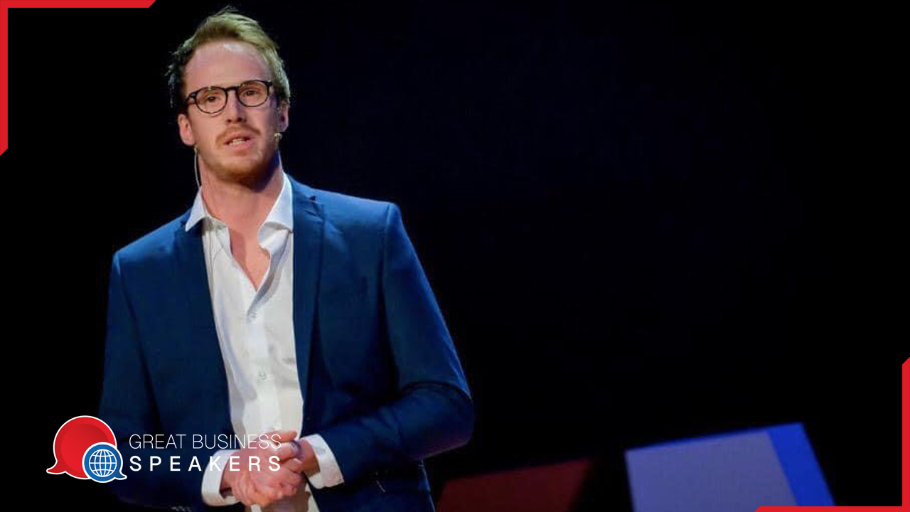 Alex Partridge hire pioneers of social media content speaker book at agent Great Business Speakers