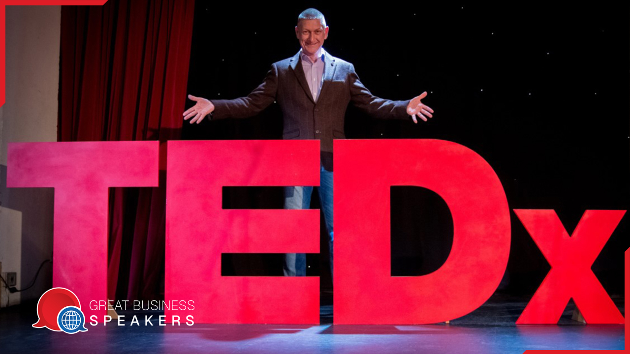 Andrew Thorp hire award-winning speaker book at agent Great Business Speakers
