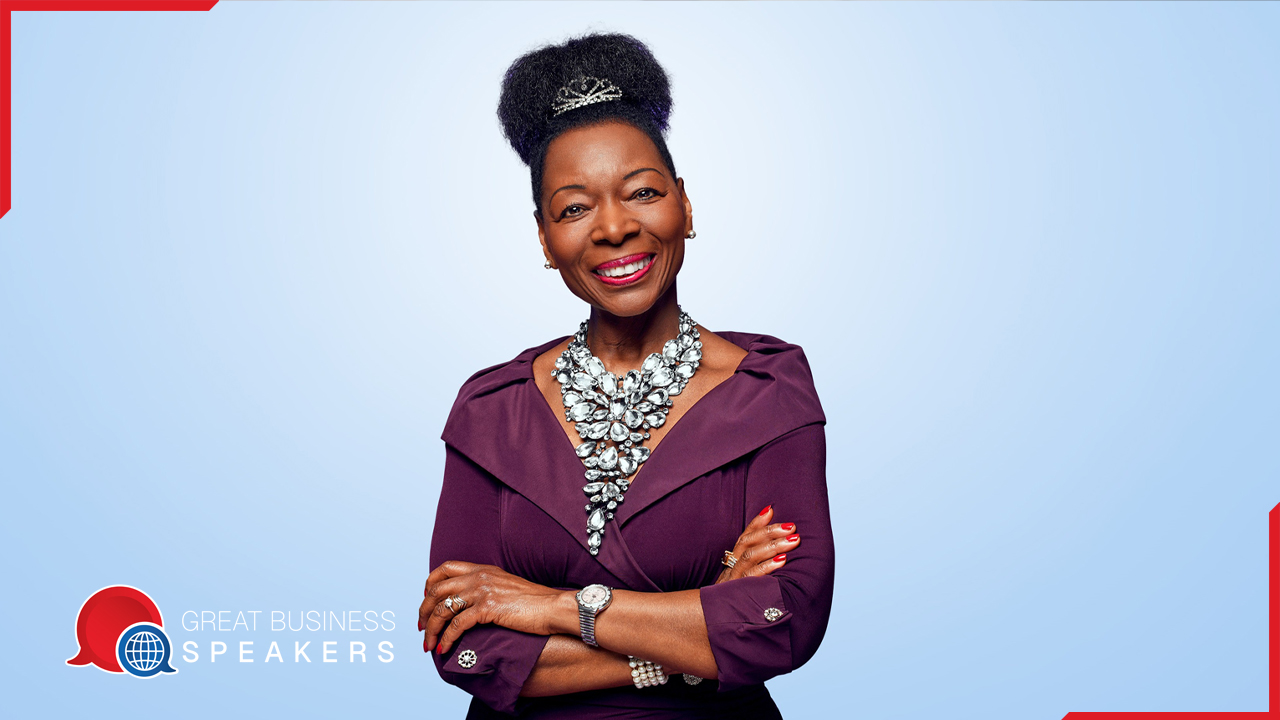 Baroness Floella Benjamin DBE hire diversity speaker book at agent Great Business Speakers.