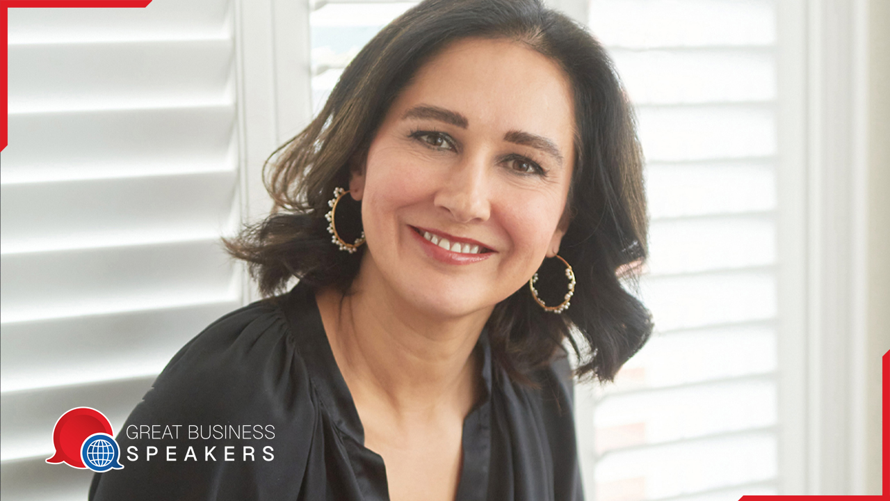 Belinda Parmar OBE hire diversity compaigner speaker book at agent Great Business Speakers