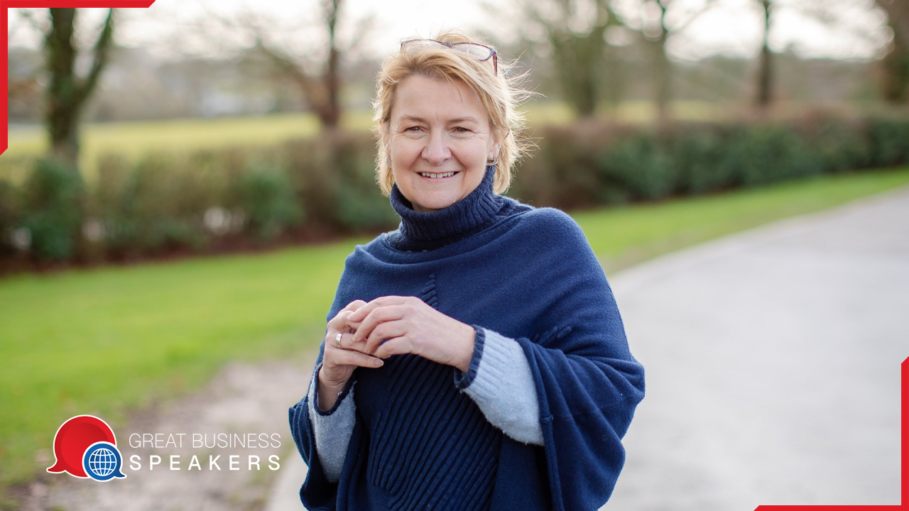 Bev Jones hire award-winning transformational speaker book at agent Great Business Speakers