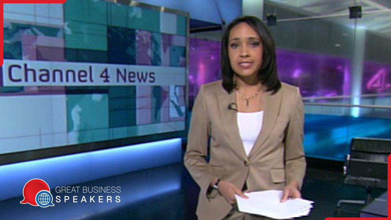 Bridgid Nzekwu hire broadcaster speaker book at agent Great Business Speakers