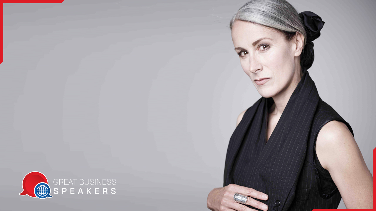 Caryn Franklin MBE hire former fashion editor of i-D Magazine speaker book at agent Great Business Speakers