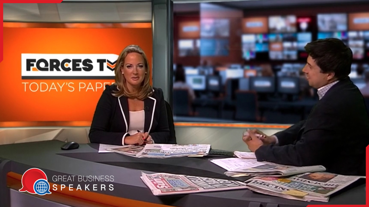 Cat King hire travel reporter and news presenter speaker book at agent Great Business Speakers