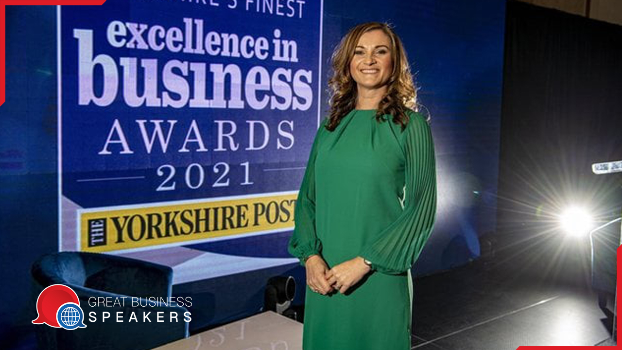 Chloe Tilley hire two-time Sony award-winning presenter speaker book at agent Great Business Speaker.