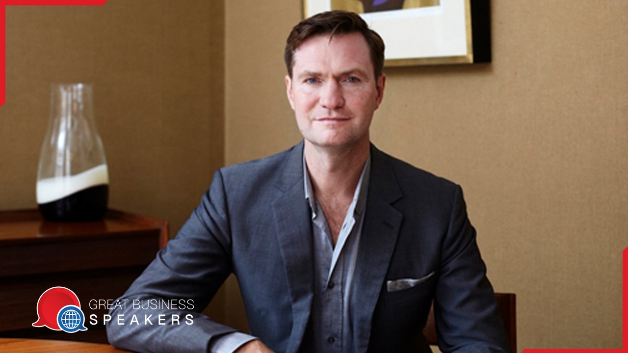 Chris Sanderson hire CEO of Co-founder of The Future Laboratory speaker book at agent Great Business Speakers