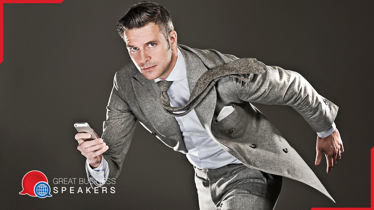 Christian Howes hire lead for Accenture interactive speaker book at agent Great Business Speakers.