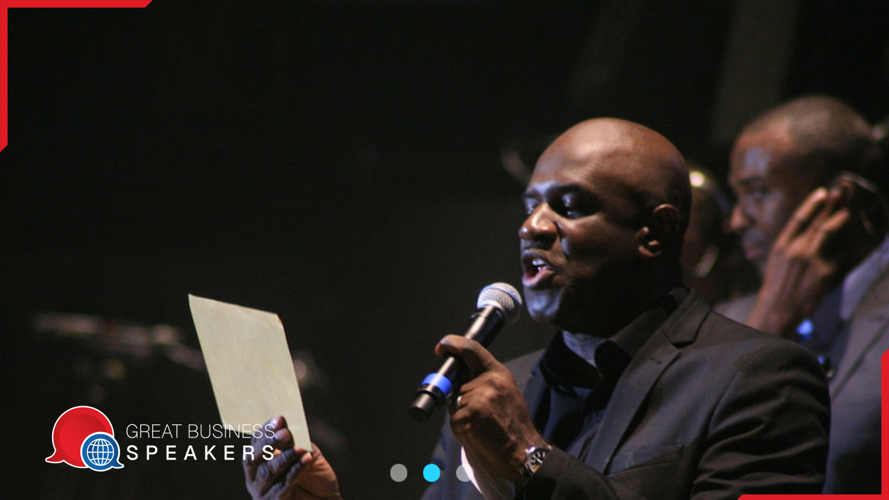 Coach Chris Browne hire motivational speaker book at agent Great Business Speakers.