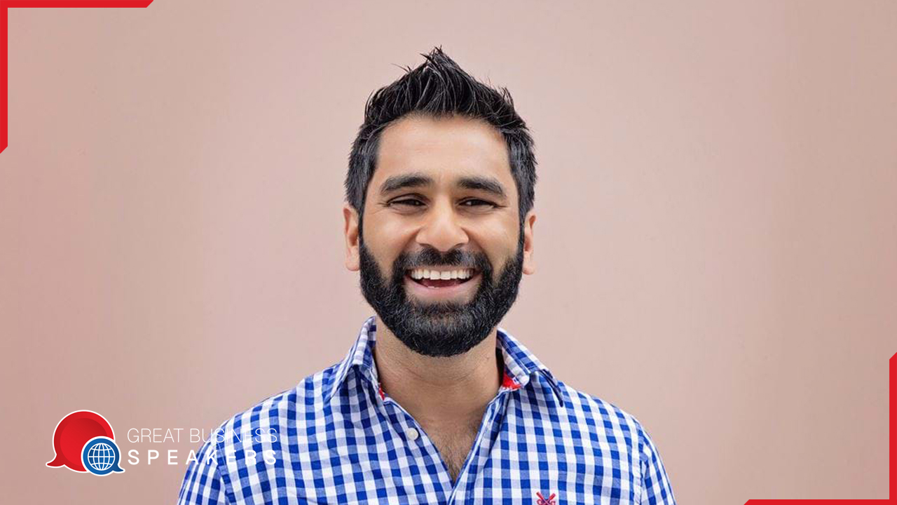 Dr Amit Patel hire Author speaker book at agent Great Business Speakers.