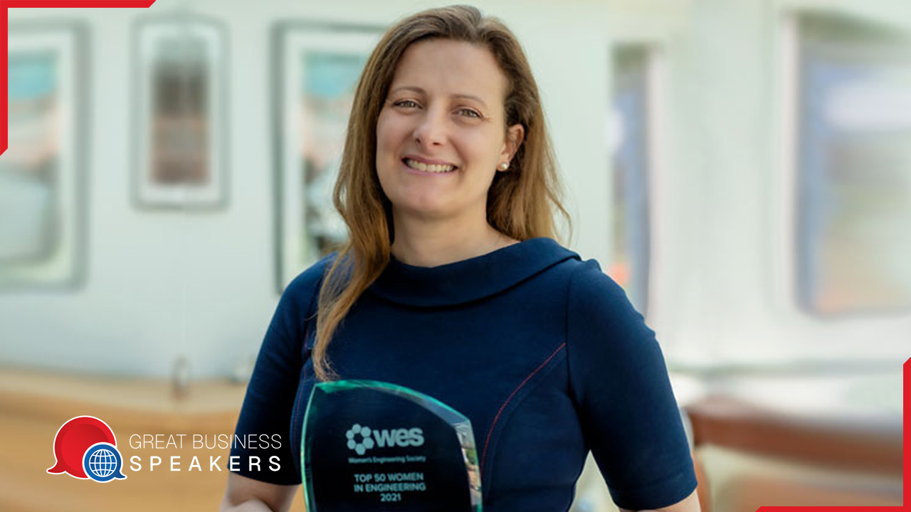 Dr Cristiana Pace hire leader and innovator in motorsport speaker book at agent Great Business Speakers.