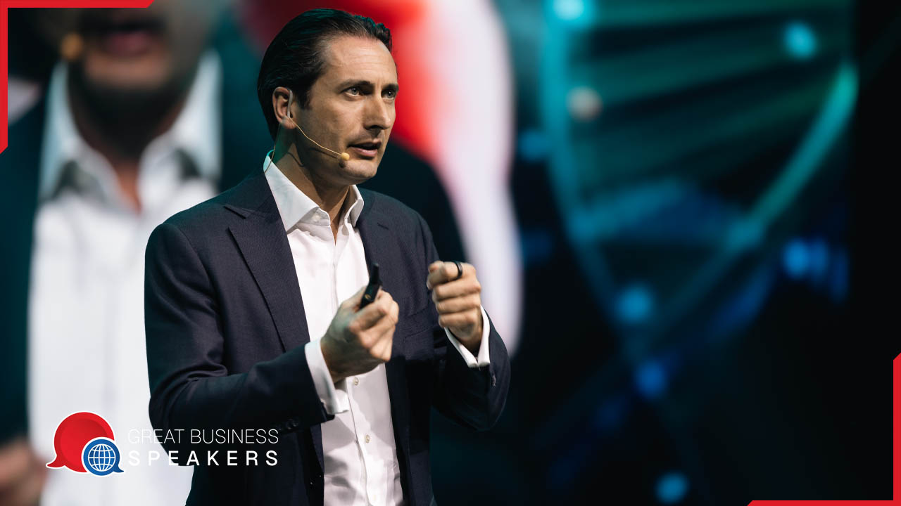 Dr Mark Van Rijmenam hire leading strategic futurist speaker book at agent Great Business Speakers.
