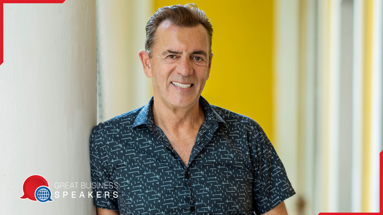 Duncan Bannatyne OBE hire Health Dragons Den business entrepreneur public speaker book at official agent Great Business Speakers.