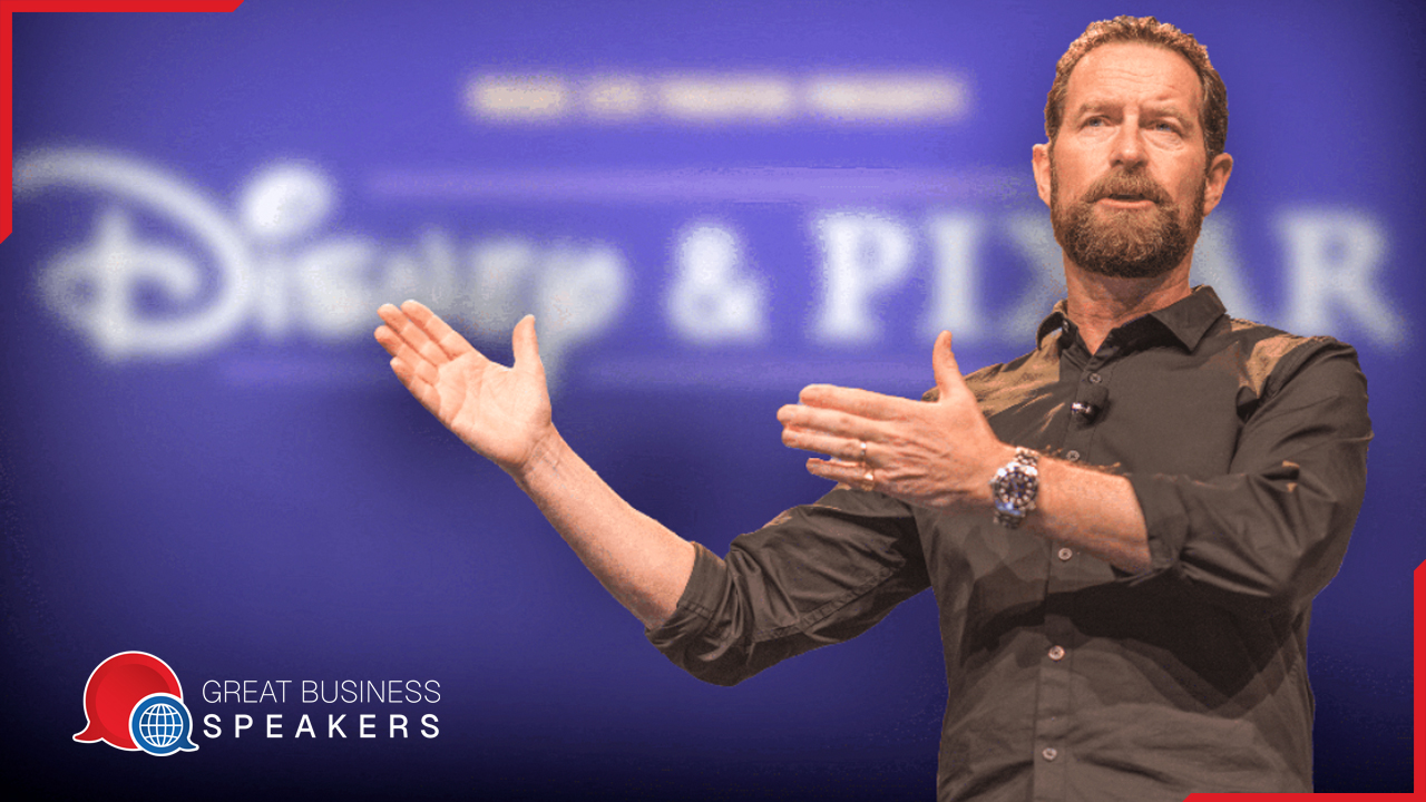 Duncan Wardle hire head of innovation and creativity at disney speaker book at agent Great Business Speakers.