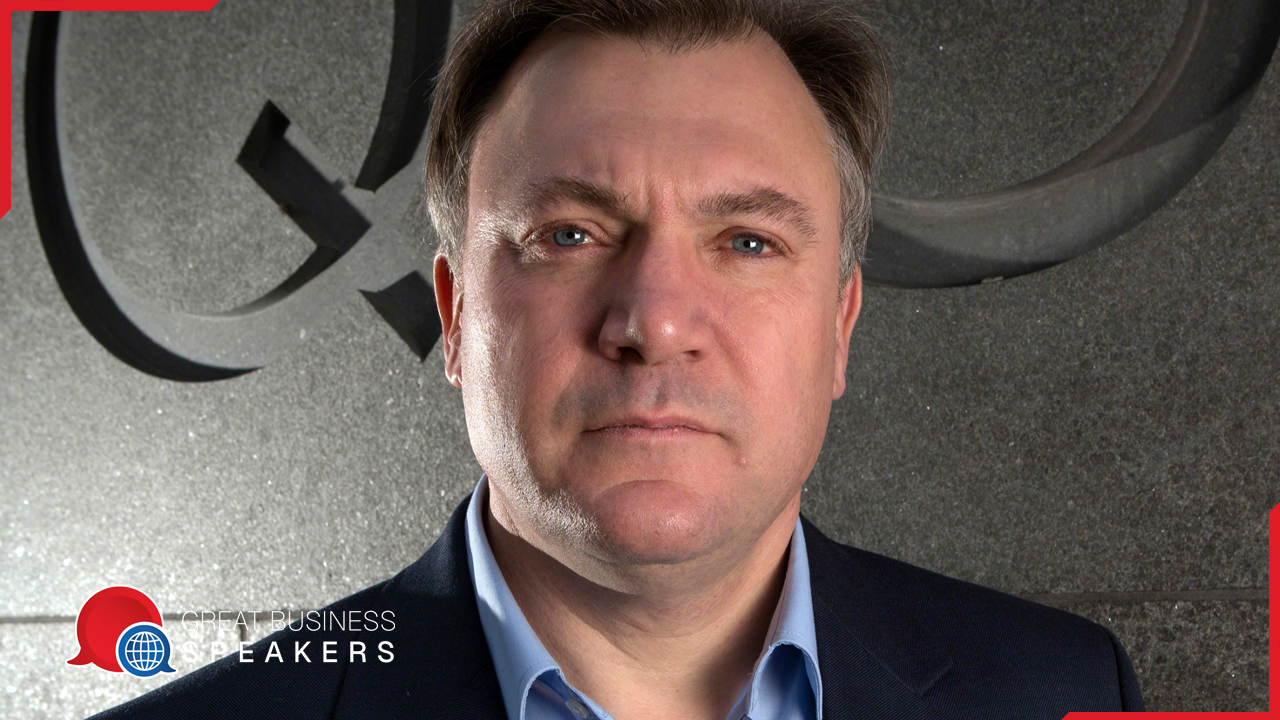 Ed Balls hire broadcaster speaker book at agent Great Business Speakers.