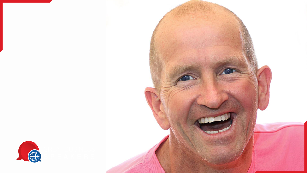 Eddie The Eagle hire adventure speaker book at agent Great Business Speakers.