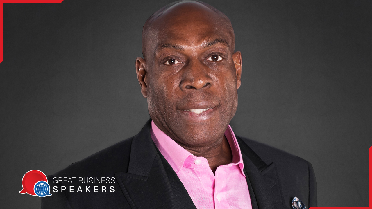 Frank Bruno MBE hire sports and adventure speaker book at agent Great Business Speakers.