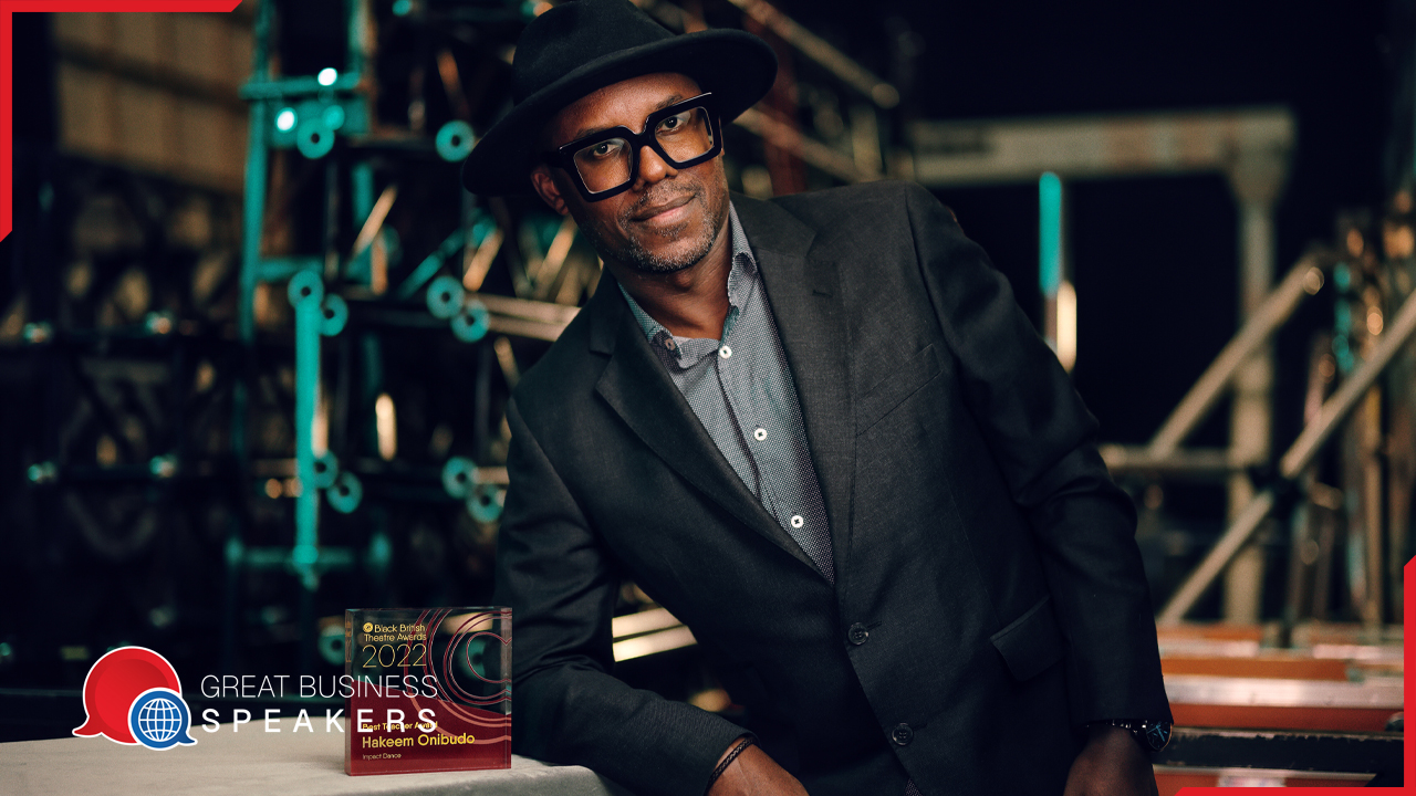 Hakeem Onibudo hire equality speaker book at agent Great Business Speakers.