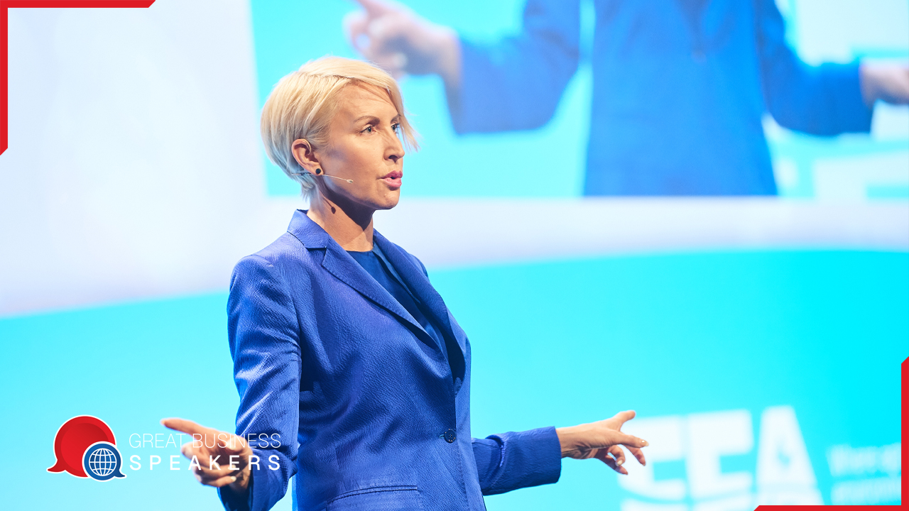 Heather Mills hire philanthropist speaker book at agent Great Business Speakers.