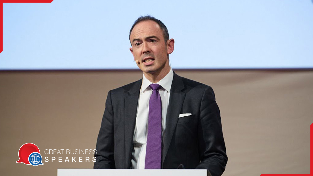 James Ashton hire expert in business speaker book at agent Great Business Speakers