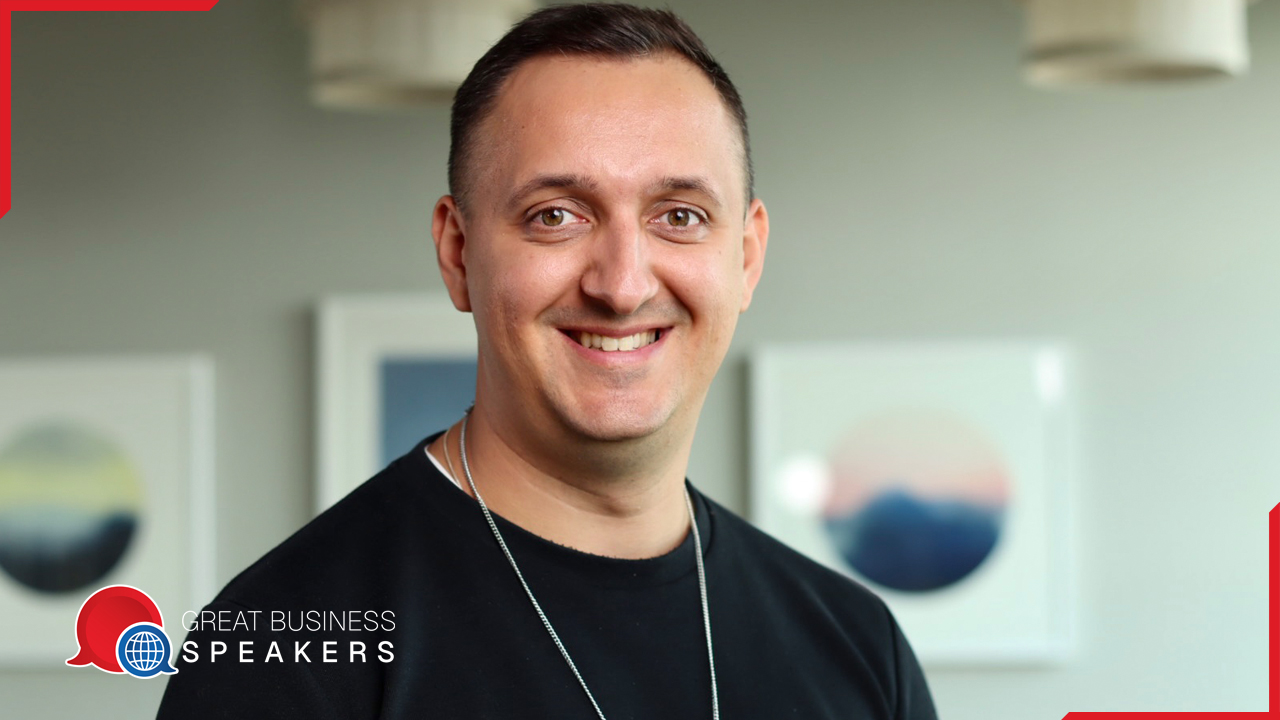 James Poulter hire founder and CEO of Vixen Labs speaker book at agent Great Business Speakers.