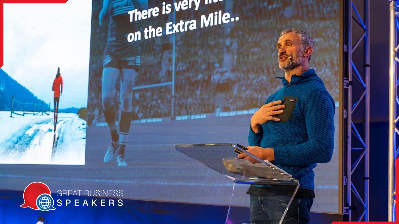 Jamie Peacock MBE hire motivational speaker book at agent Great Business Speakers.