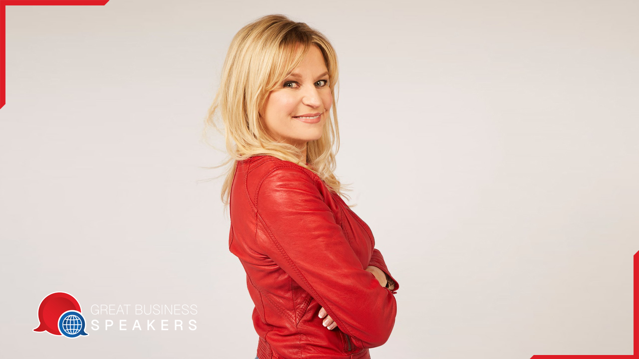 Jasmine Birtles hire financial expert speaker book at agent Great Business Speakers