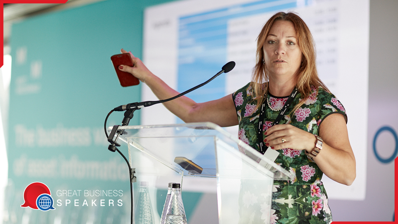 Jennifer Byran hire change management speaker book at agent Great Business Speakers.