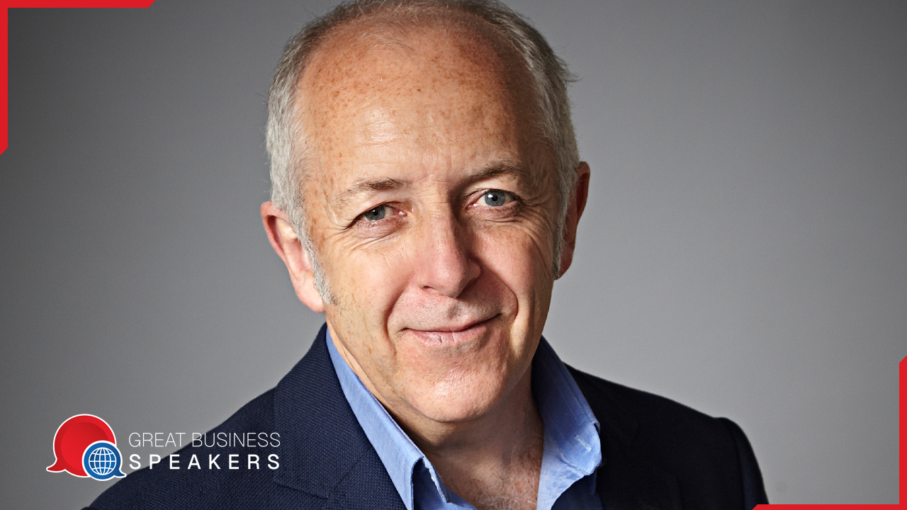 Jeremy Bowen hire journalist speaker book at agent Great Business Speakers.