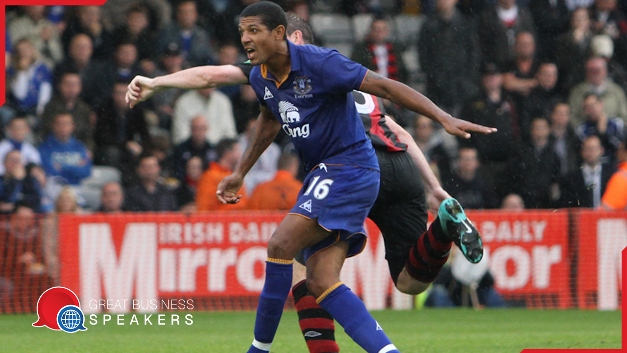 Jermaine Beckford hire former footballer speaker book at agent Great Business Speakers.
