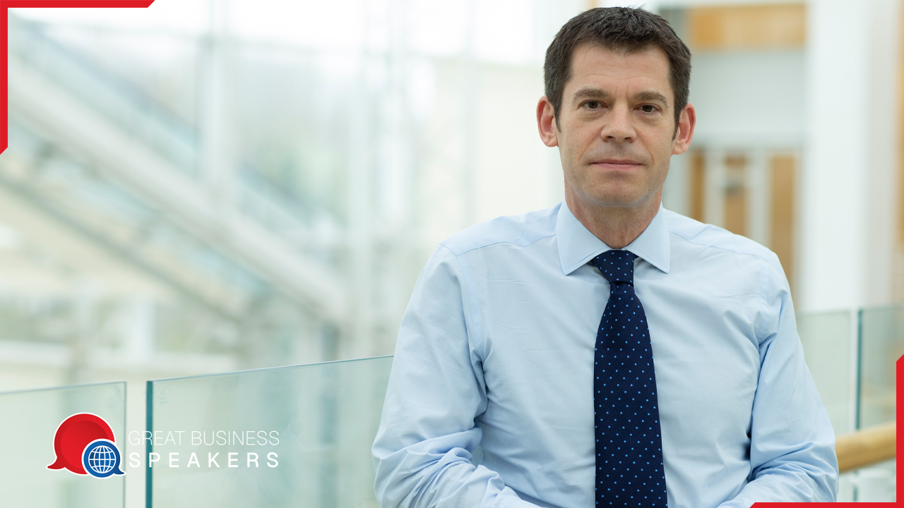 Joe Garner hire development and vision expert speaker book at agent Great Business Speakers.
