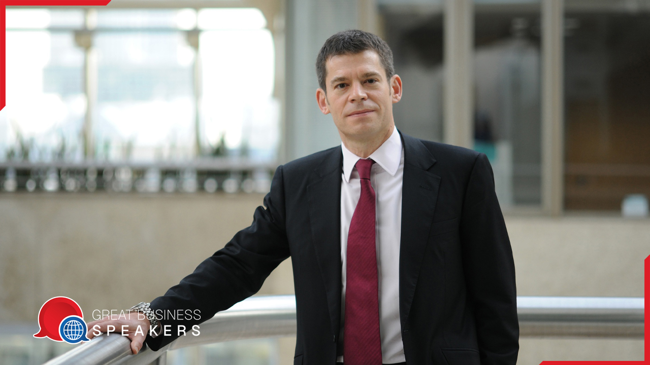 Joe Garner hire development and vision expert speaker book at agent Great Business Speakers.