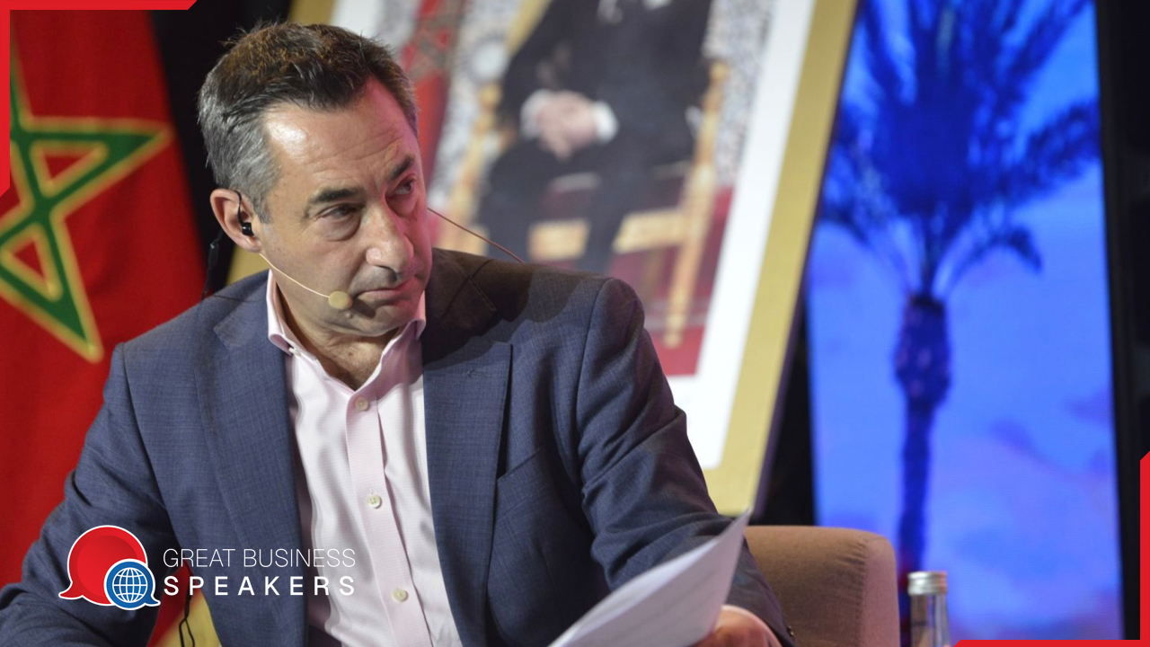 Jonathan Charles hire geopolitics expert speaker book at agent Great Business Speakers.