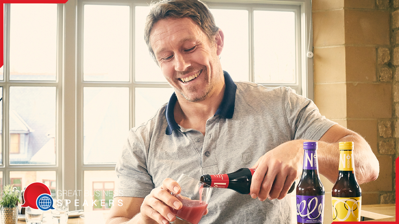 Jonny Wilkinson CBE hire former legend of English rugby speaker book at agent Great Business Speakers.