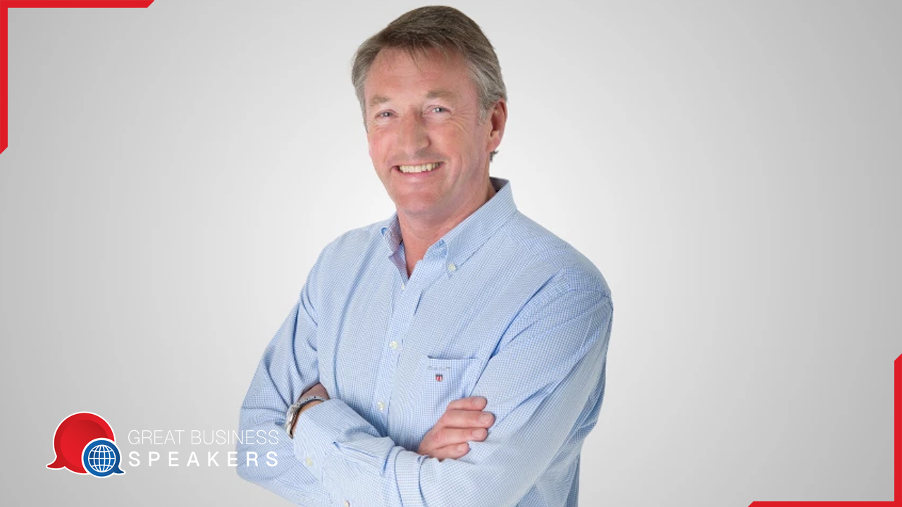 Kevin Gaskell hire leadership speaker book at agent Great Business Speakers.