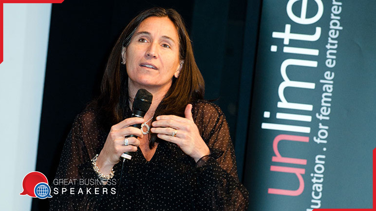 Lara Morgan hire entrepreneur speaker book at agent Great Business Speakers.