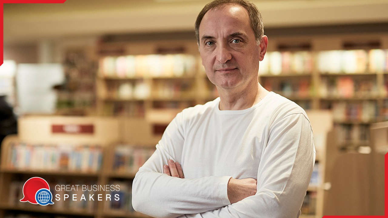 Lazar Dzamic hire marketing experience speaker book at agent Great Business Speakers.