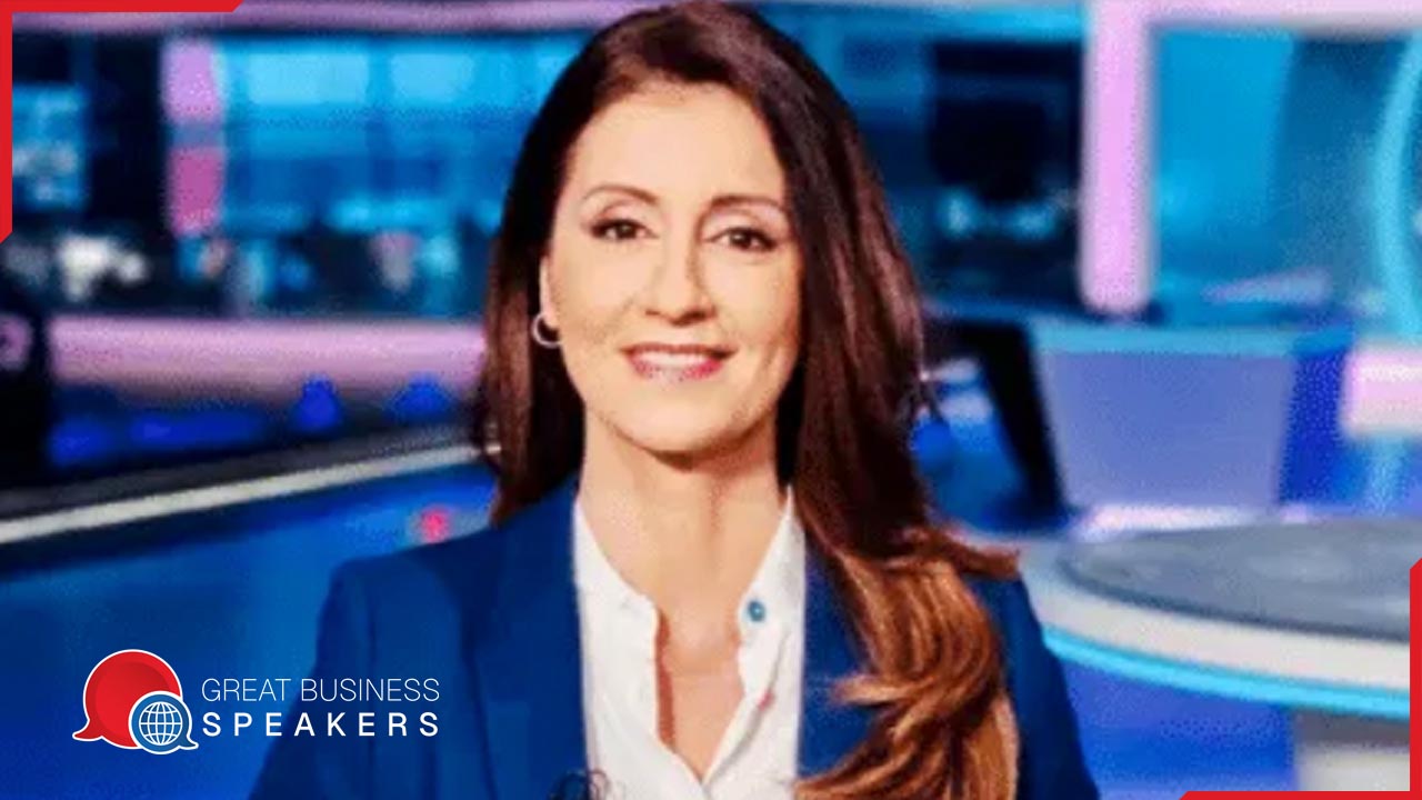 Lilian Daoud hire broadcaster speaker book at agent Great Business Speakers.