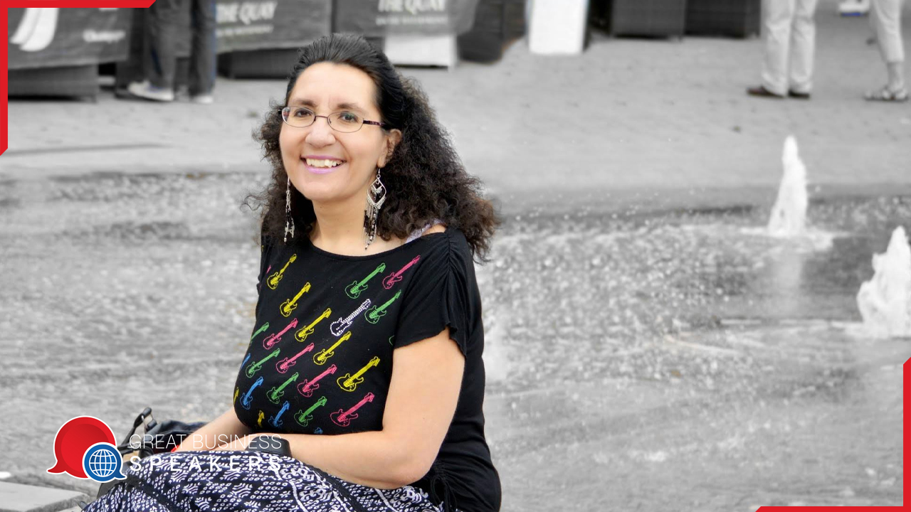 Lisa Venture MBE hire cyber security consultant speaker book at agent Great Business Speakers.