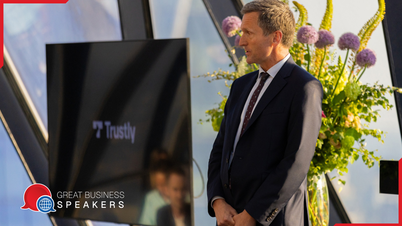 Lord Chris Holmes hire ex-paralympic swimmer expert speaker book at agent Great Business Speakers.