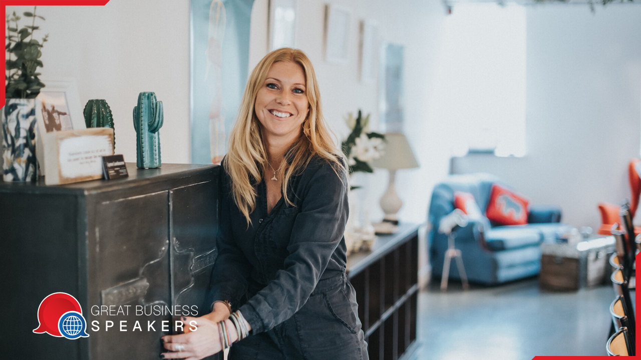 Lynne Lambourne hire interior designer speaker book at agent Great Business Speakers