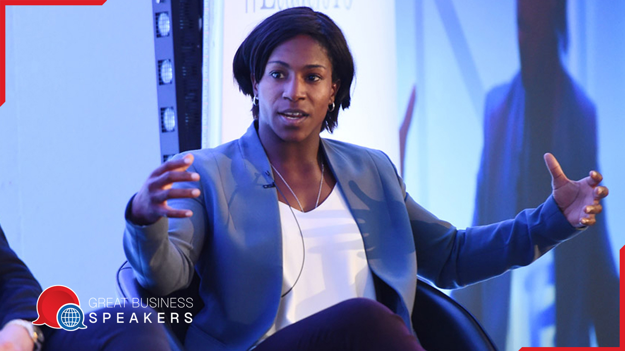 Maggie Alphonsi MBE hire well-known face of international women's Rugby speaker book at agent Great Business Speakers.