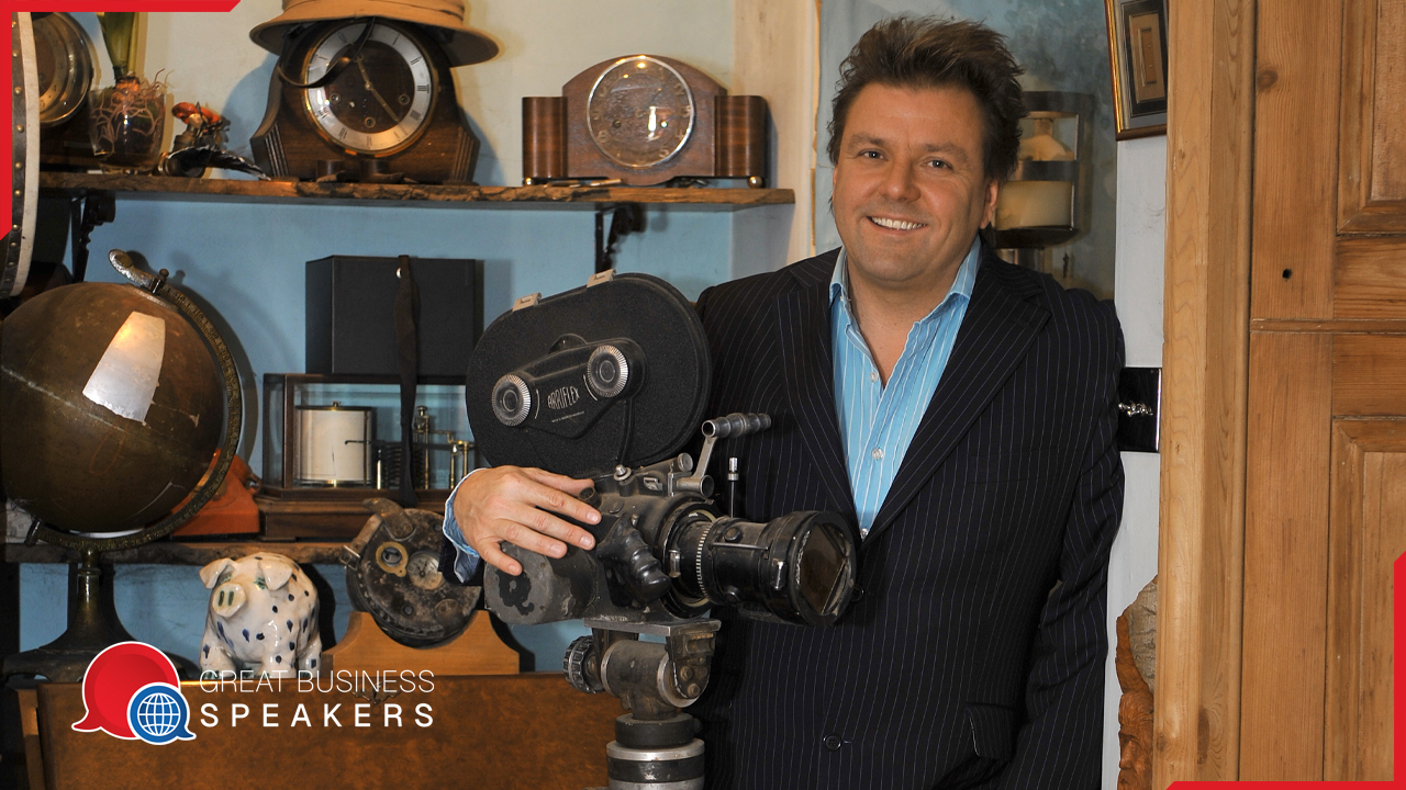 Martin Roberts hire well-known face on British Television speaker book at agent Great Business Speakers