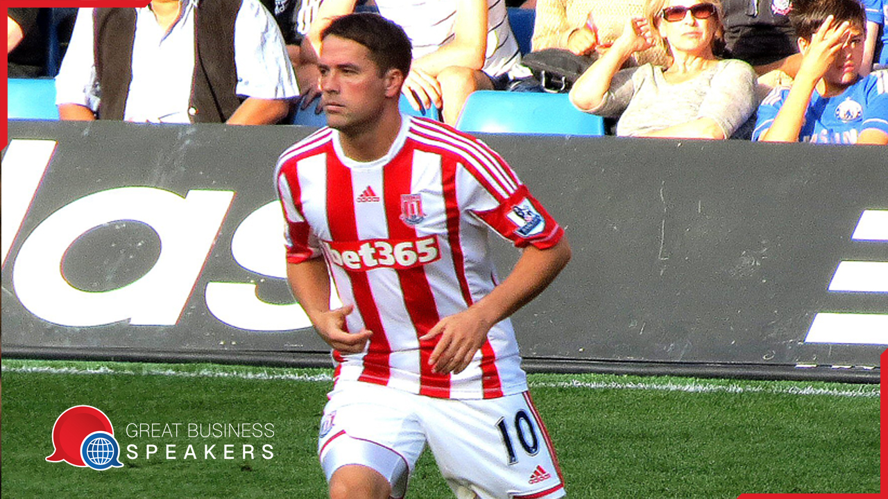 Michael Owen hire English footballer speaker book at agent Great Business Speakers