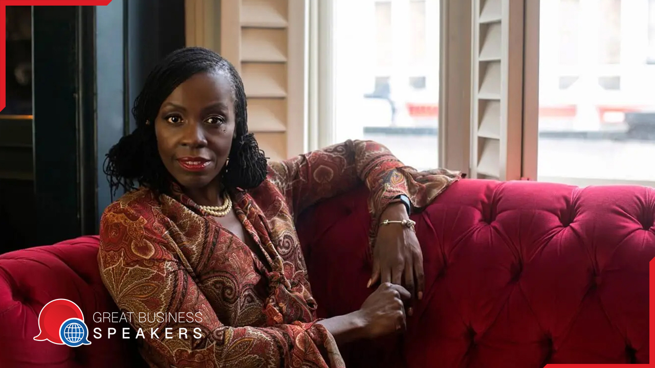 Naomi Sesay hire experience in television and media speaker book at agent Great Business Speakers