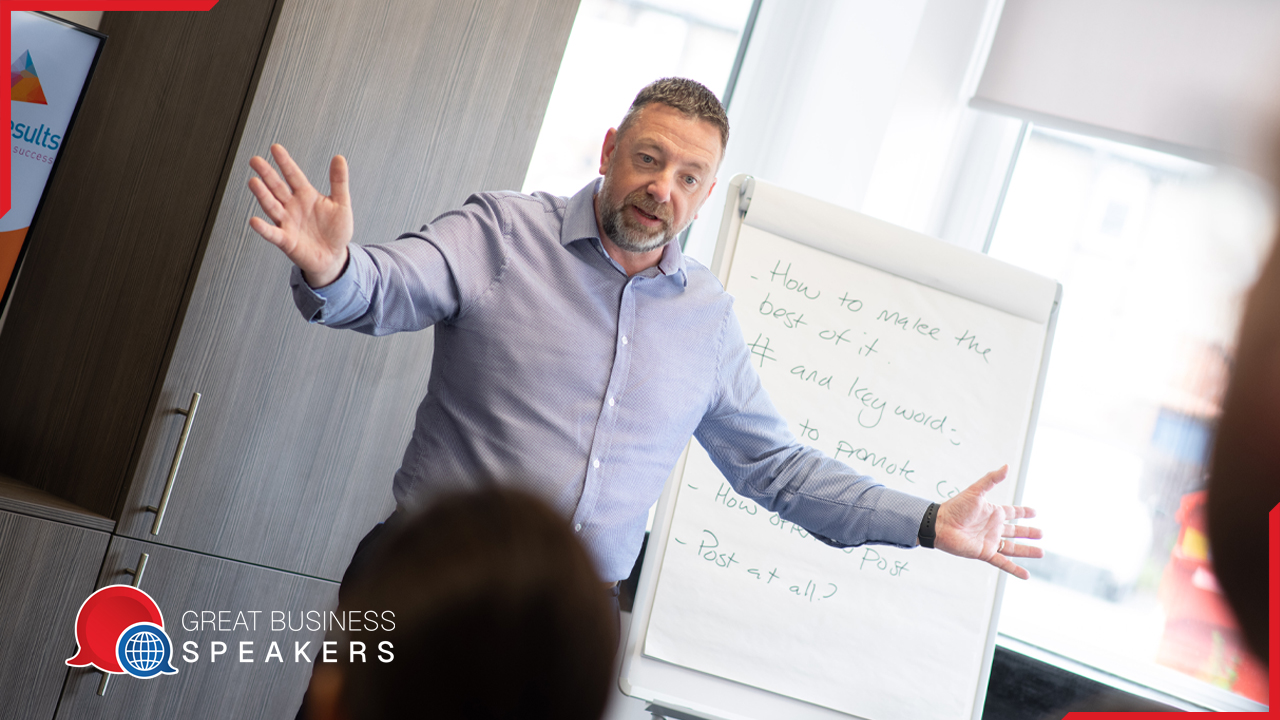 Nevil Tybemouth hire engaging speaker book at agent Great Business Speakers.