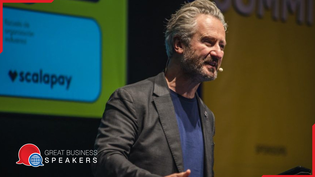 Oisin Luny hire experienced event speaker book at agent Great Business Speakers.