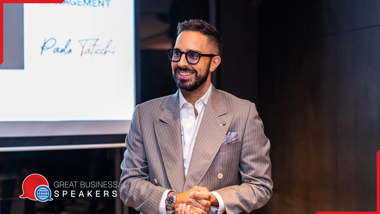 Paolo Taticchi hire high performance speaker book at agent Great Business Speakers