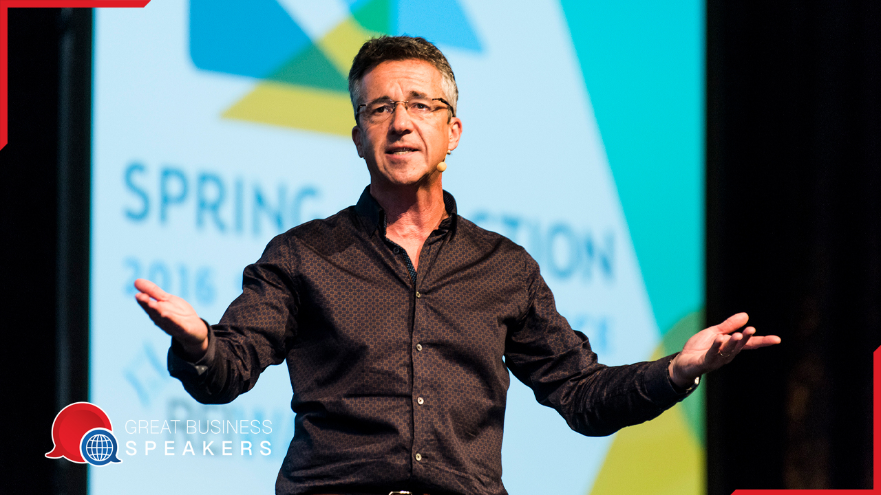 Paul McGee hire UK's leading speaker book at agent Great Business Speakers